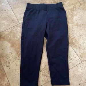 Black capris from Lands’ End